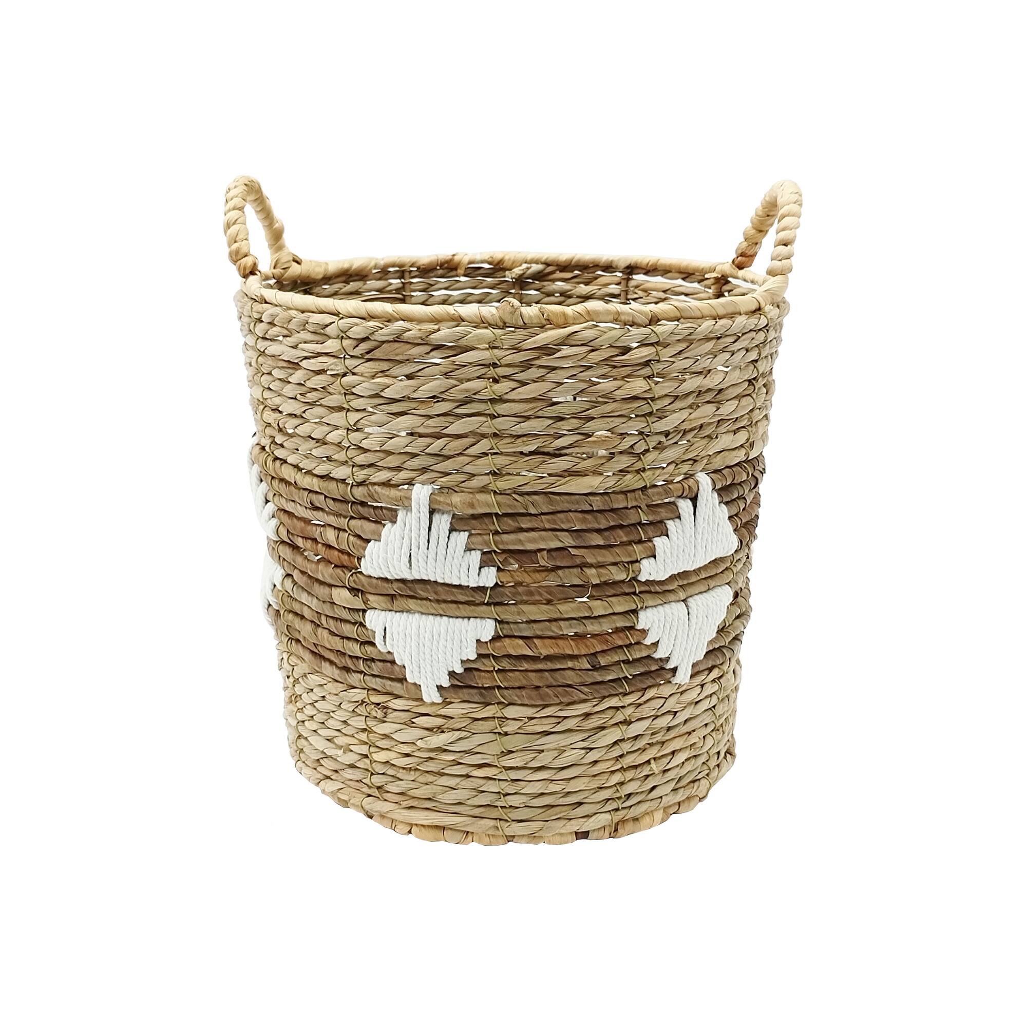 13" Seagrass Decorative Basket by Ashland®